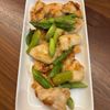 たかろの作ってみた!投稿(鶏むね肉とアスパラガスの塩麹炒め)