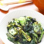 5分で♪小松菜のごま醤油炒め
