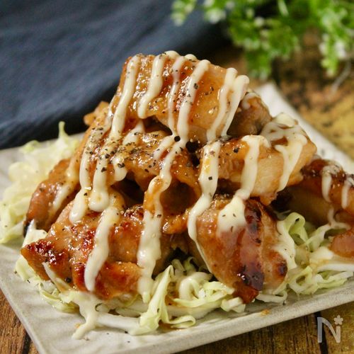 漬けて焼くだけ！味噌マヨチキン