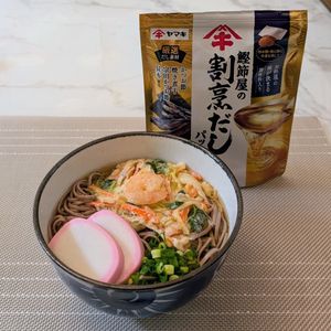 𝔂𝓾𝓶𝓲🍓の作ってみた!投稿(【年越しそば】うまみとコクのお出汁)