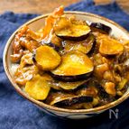 【夏のガッツリ飯はこれ】さっぱり甘酢なす豚丼