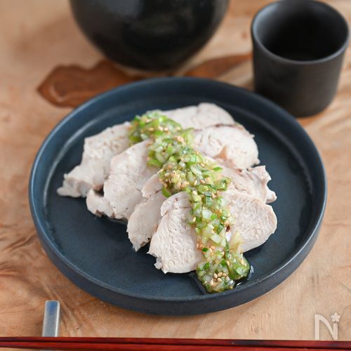 しっとりおいしい！蒸しむね肉