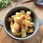 さっぱり美味しい！長芋とおかかのわさび醤油和え
