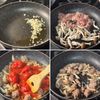 【ひき肉のトマトソースパスタ】濃厚トマトソースが絶品♪の工程2