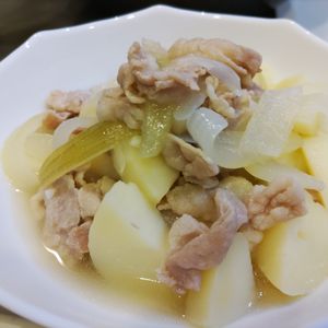 りんりんの作ってみた!投稿(汁まで美味しい！塩肉じゃが)