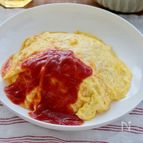 【野菜たっぷり】ミートソースオムライス