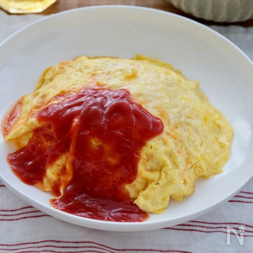 【野菜たっぷり】ミートソースオムライス