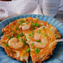 カリッとチーズがとろーり《じゃがいものチーズガレット》