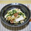 残り物の野菜炒めオイマヨソース味