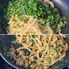 【豚そぼろニラの旨辛焼きうどん】にんにく・生姜がやみつき！の工程4
