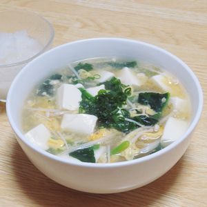 まるるんの作ってみた!投稿(ふわふわ豆腐の中華風♡生姜あんかけスープ【#とろみづけ不要】)