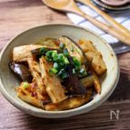 ご飯がすすむ野菜のおかず！『たけのことナスの味噌炒め』