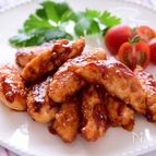 甘辛チキンの照りてり*スティック*お弁当にも