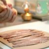 一気に華やぐピンチョスおつまみ‼︎『青魚グリル』の工程1