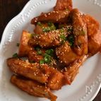 まな板不要！包丁不要！手羽中と厚揚げのヤンニョムチキン風