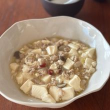 塩味あっさり＊ごはんもすすむ【白い麻婆豆腐】