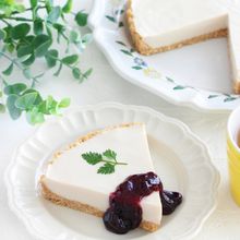 【簡単おやつ】豆乳のレアチーズケーキ風タルト