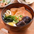 【甘辛しいたけのきつねうどん】具沢山が嬉しいシンプルうどん♪