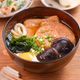 【甘辛しいたけのきつねうどん】具沢山が嬉しいシンプルうどん♪