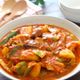 【缶詰でポテキャベさば味噌のトマトクリーム煮】麺つゆだけ！