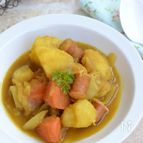 ごろごろ野菜のはちみつカレー煮込み【作り置き】