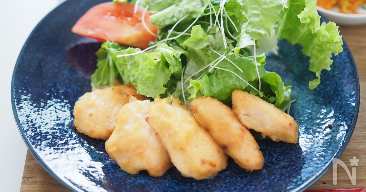 【痩せ体質をつくる】鶏むね肉のみそマヨ焼き