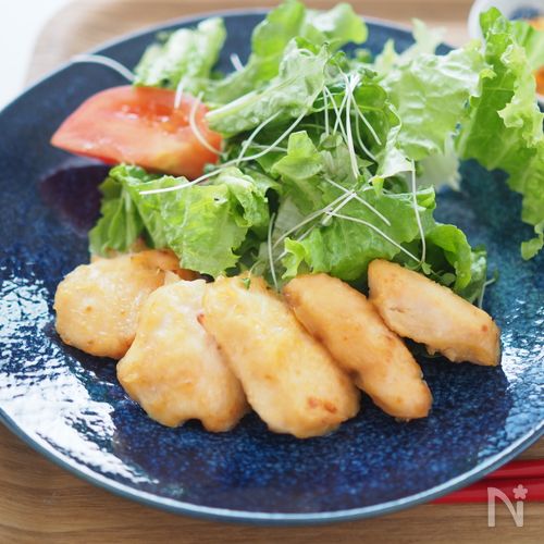 【痩せ体質をつくる】鶏むね肉のみそマヨ焼き