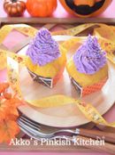 HMで簡単♡ハロウィンかぼちゃマフィン