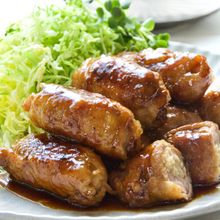 切り干し大根の肉巻き生姜焼き