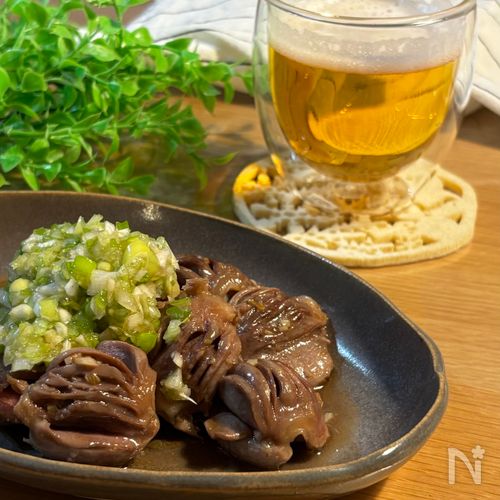 【超簡単!おつまみにも◎】砂肝の旨ネギだれ