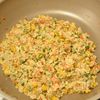 ある食材でかさ増し！【和風ガパオライス】の工程3