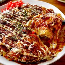 【ふんわり豚玉お好み焼き】キャベツたっぷり♡