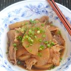 豚バラ大根の赤味噌煮込み【作り置き】