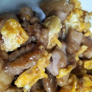 1207859の作ってみた!投稿(【こく旨そそる♡甘辛てりたまチキン】家族が喜ぶ絶品おかず！)