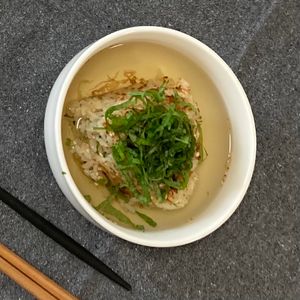 1387939の作ってみた!投稿(『香ばし茶漬け』フライパンで作る【焼きおにぎり茶漬け】)