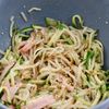 レンジで簡単『きゅうりともやしの中華和え』の工程3