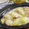 白菜とベビーほたてのクリーム炒め