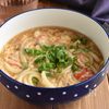 【とろとろ卵とカニカマのあんかけうどん】簡単なのに絶品！