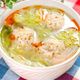 塩こうじでうま味たっぷり【ふわふわ鶏つみれと白菜のスープ】