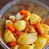 レンジで完結！！鶏ひき肉で味染み肉じゃがの工程2