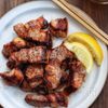 秒でなくなる美味しさ!【にんにく醤油の豚肉グリル焼き】