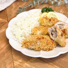 揚げない梅しそチーズカツ