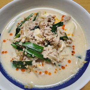 ナムディの作ってみた!投稿(重ねて煮るだけ♪『もやしと豆腐のうま辛♡担々スープ』)