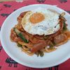 カミュの作ってみた!投稿(10分で作れる！うどんナポリタン)