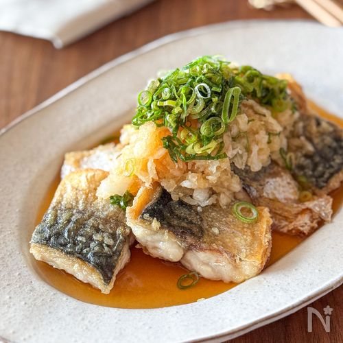 ねぎおろしでさっぱり【サバの竜田揚げ】
