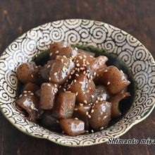 病みつき～！話題のピリ辛こんにゃく♪