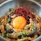 レンジで楽々【なすとささみの旨辛ユッケ】丼にしても