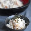 土鍋で炊く旨味ジワる鯛めし！もち麦入り