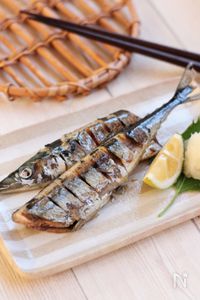 秋刀魚の塩焼き