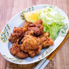 二度揚げ必須な我が家の定番の「鶏の唐揚げ」